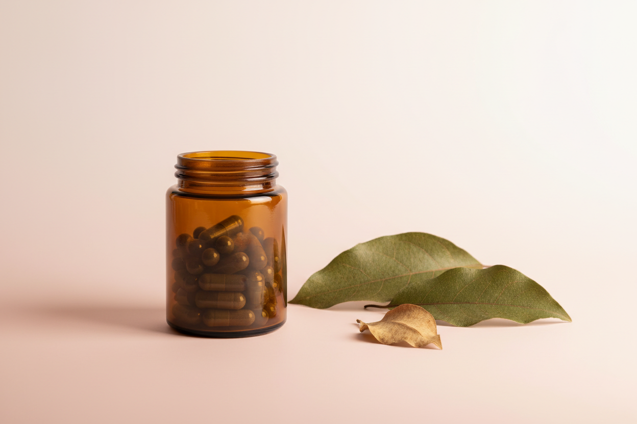 Herbal Capsules Minimalist